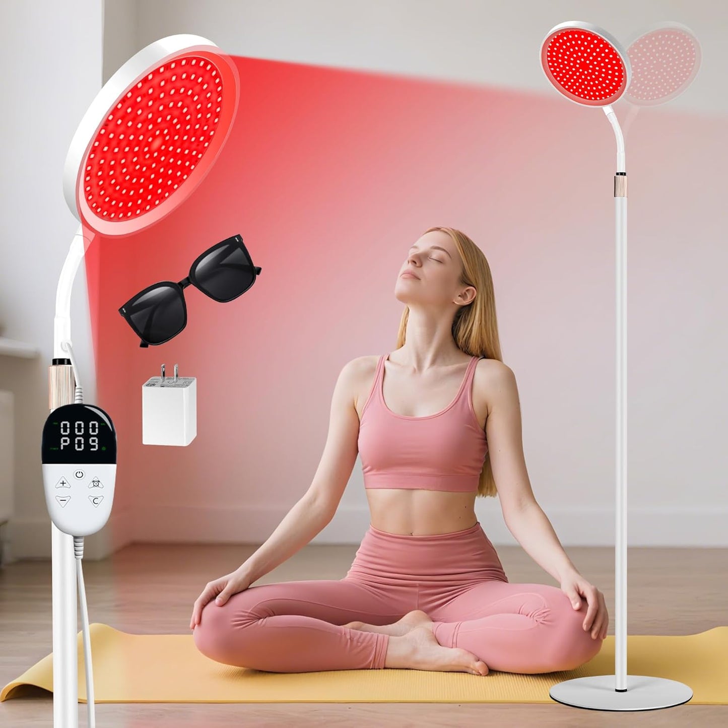 Red Light Therapy Lamp