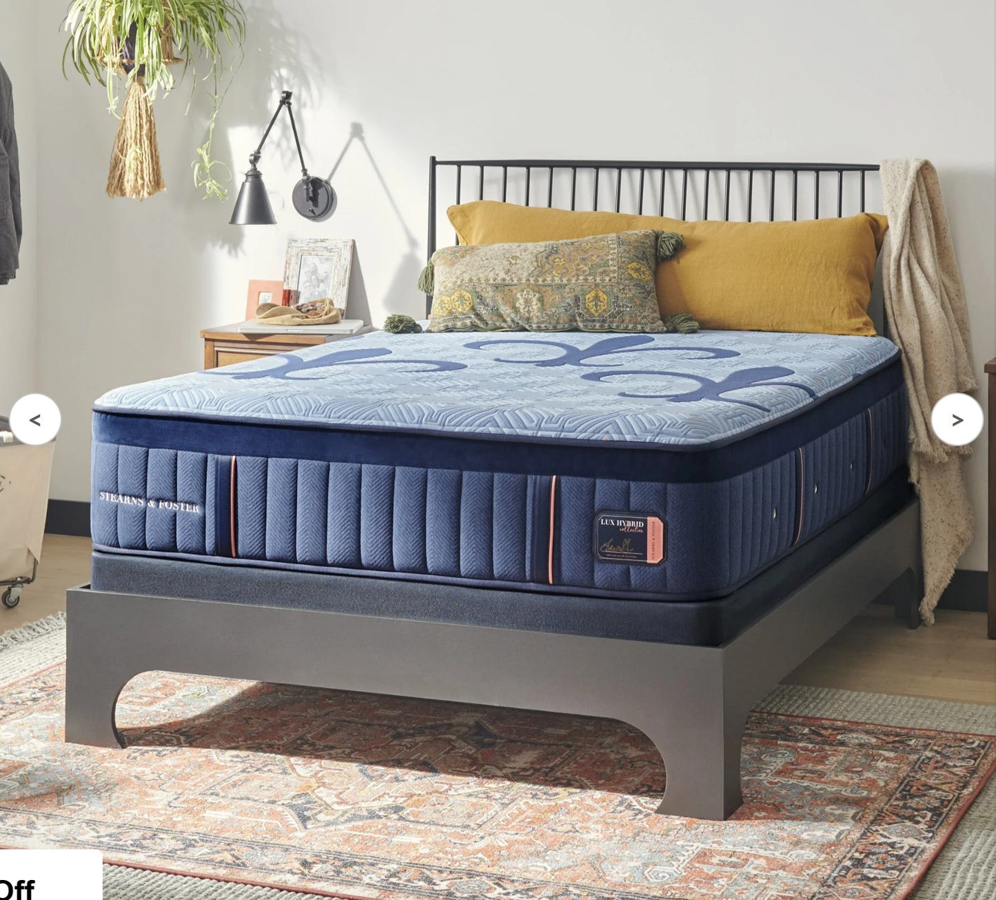 Stearns and Foster Lux Hybrid Plush 14.5" Mattress